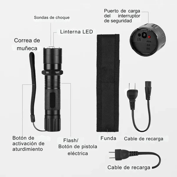 PowerGuard 288 – Linterna Táctica Taser