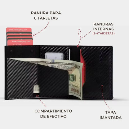 FlexCard– Tarjetero Desplegable Premium